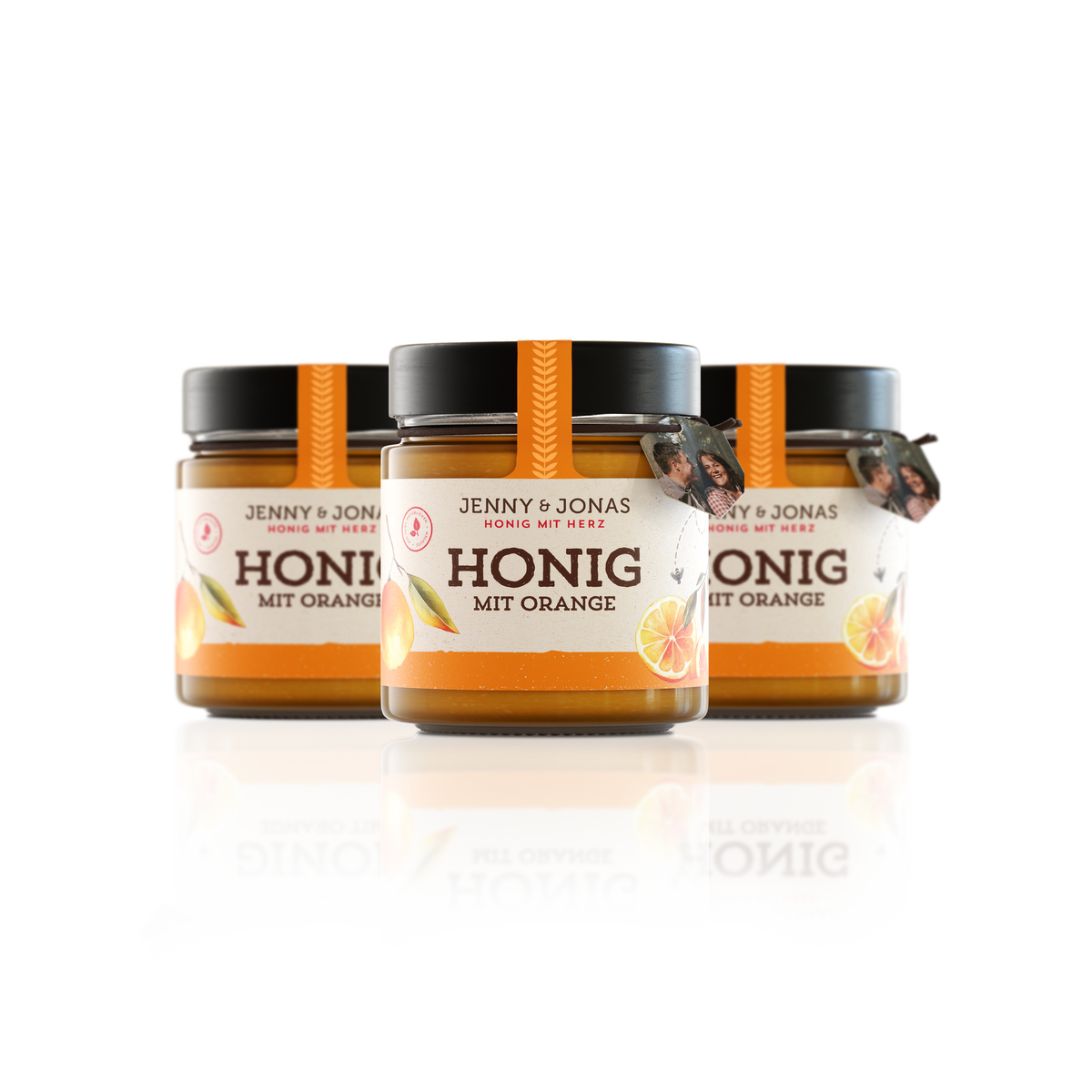 Honig mit Orange